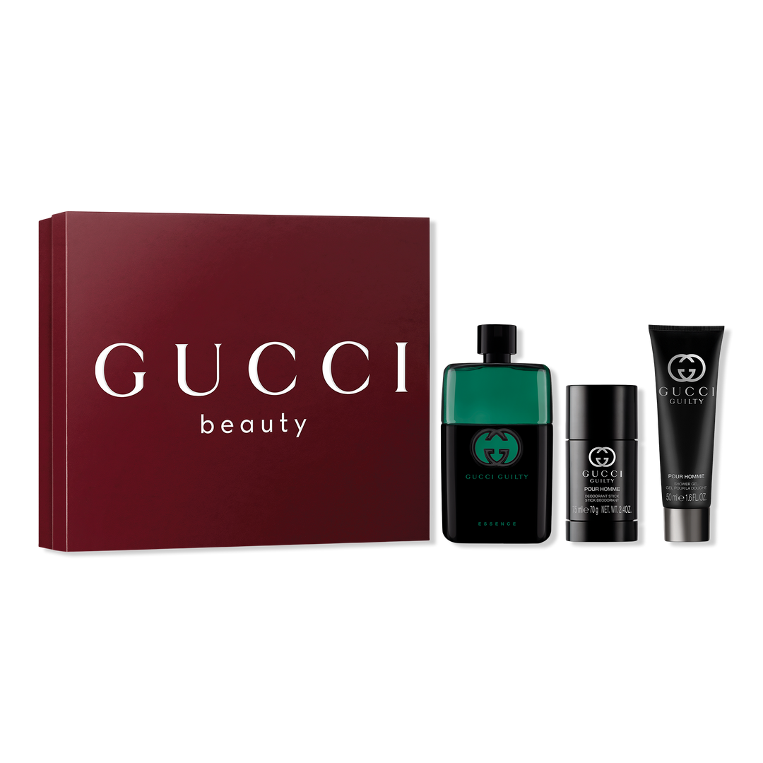 Gucci Guilty Essence Pour Homme Eau de Toilette 3 Piece Father's Day Gift Set #1