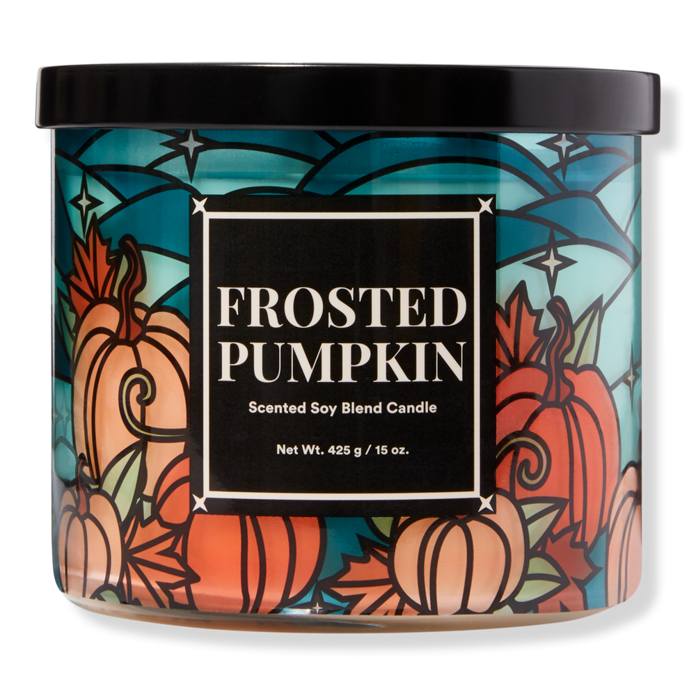 Ulta Beauty Collection Frosted Pumpkin 3-wick Scented Candle In Multi