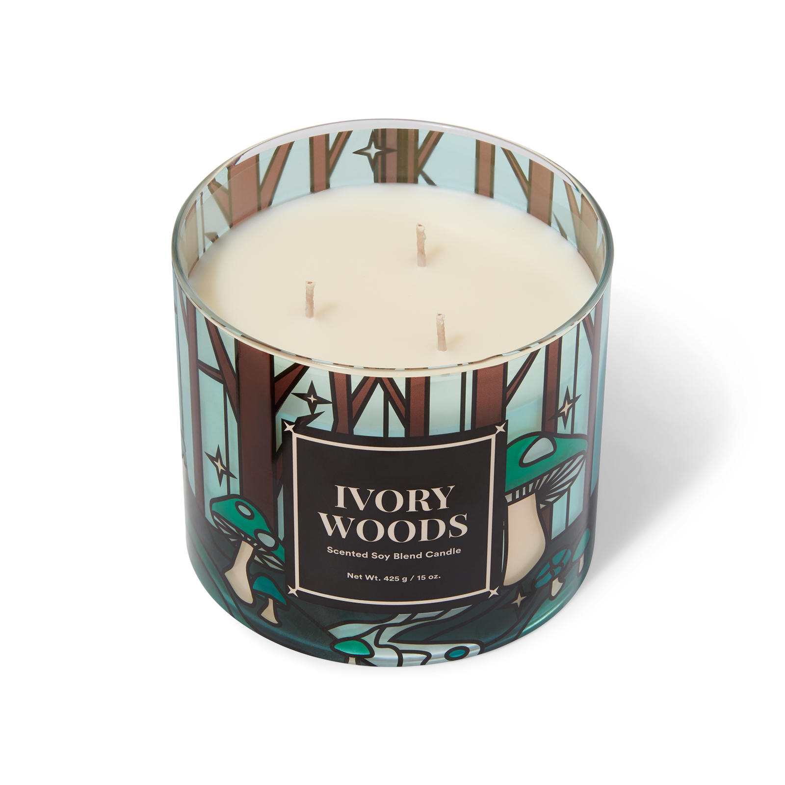 Ivory Woods 3-Wick Scented Candle