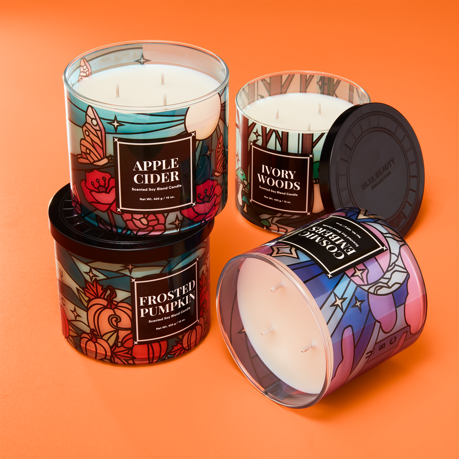 Ivory Woods 3-Wick Scented Candle