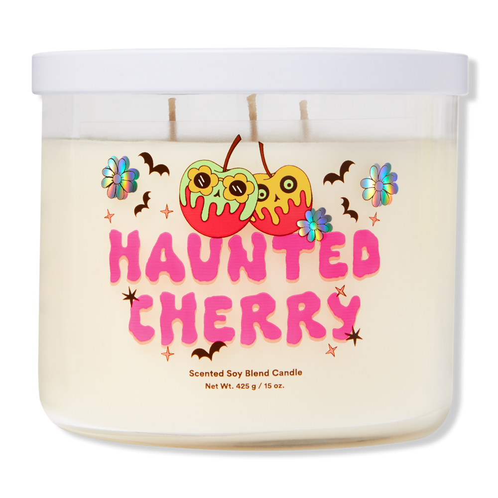 Ulta Beauty Collection Haunted Cherry 3-wick Scented Candle In Multi