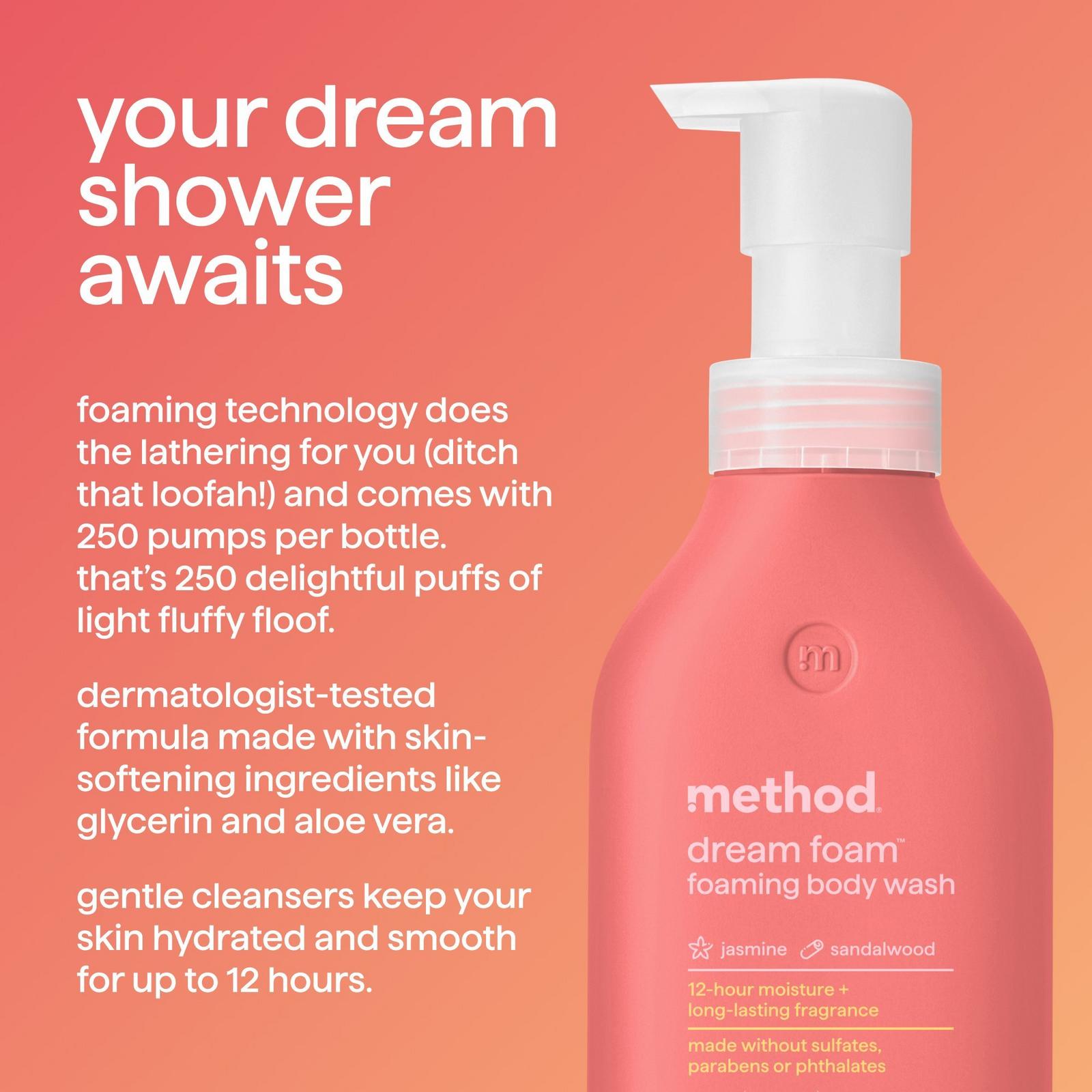 Dream Foam Foaming Body Wash - Jasmine & Sandalwood