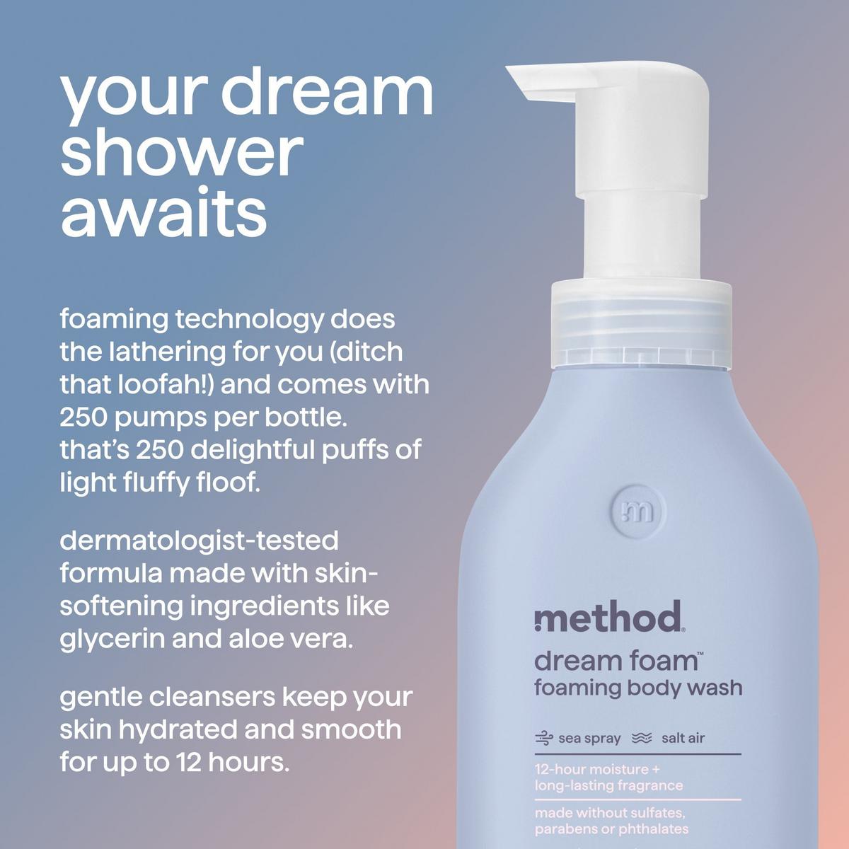 Dream Foam Foaming Body Wash - Sea Spray & Salty Air