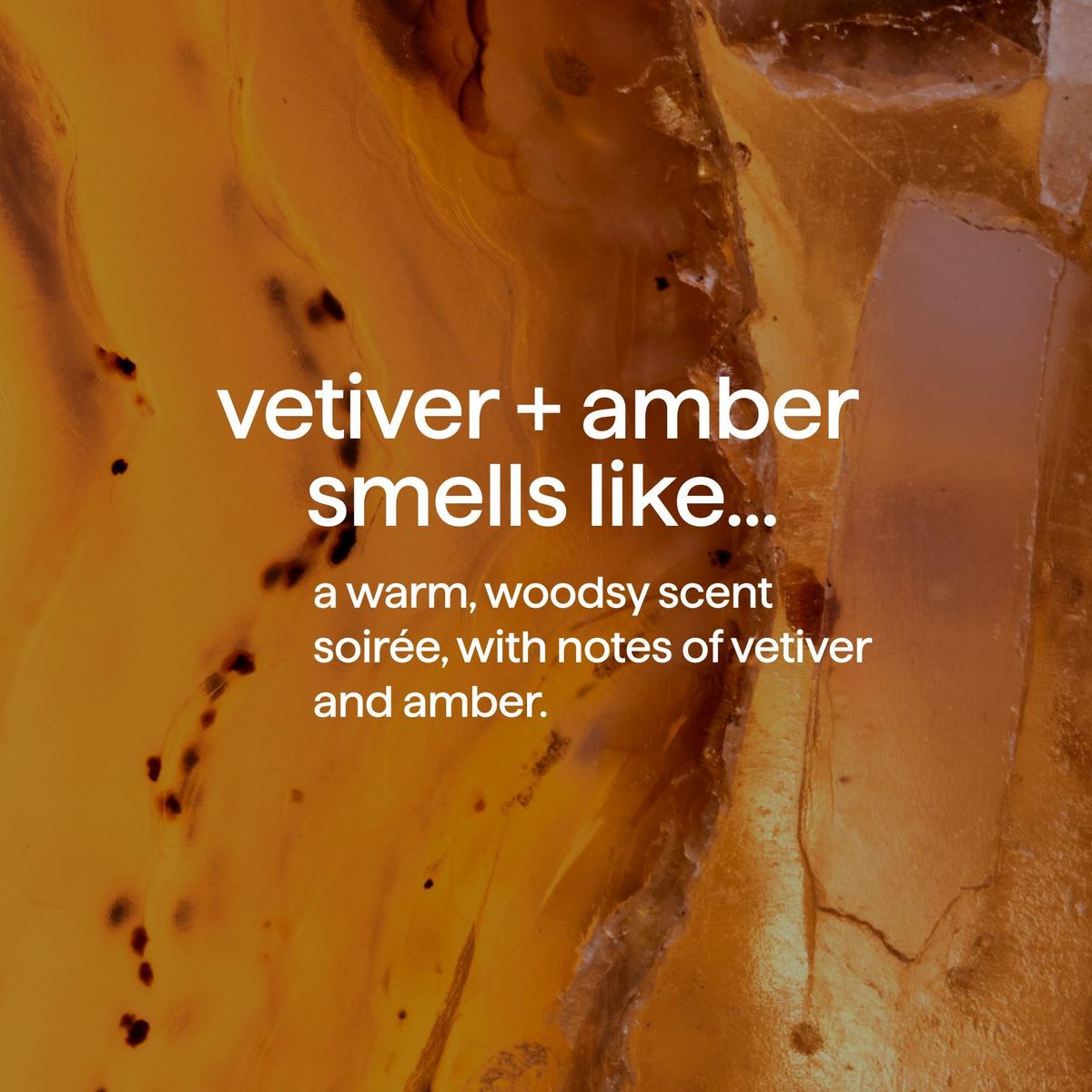 Dream Foam Foaming Body Wash - Vetiver & Amber