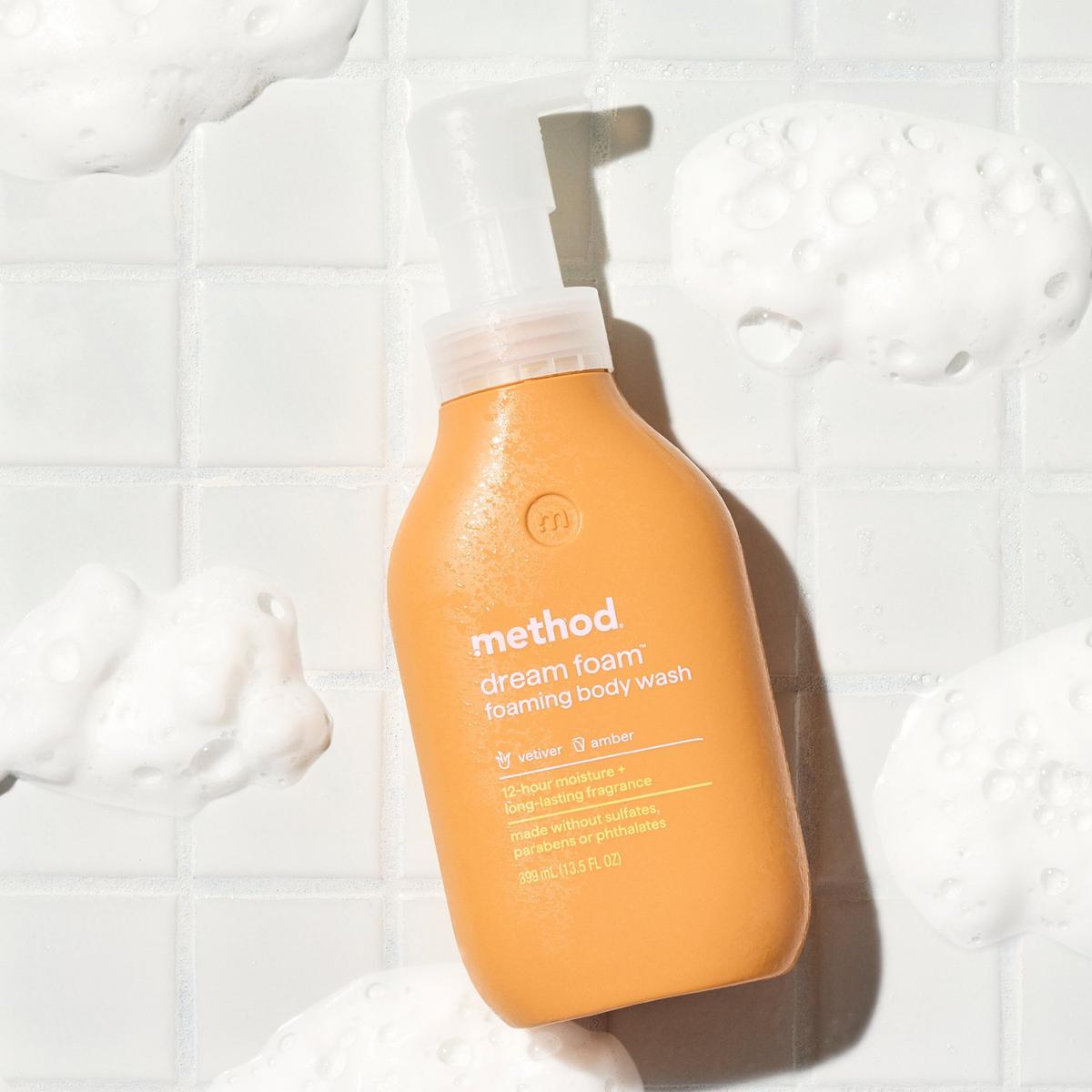 Dream Foam Foaming Body Wash - Vetiver & Amber