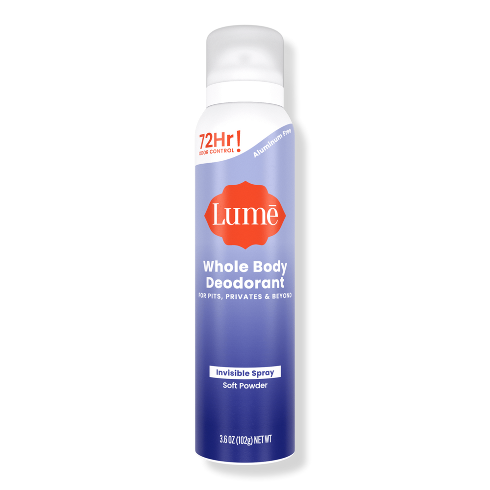 Lume Whole Body Deodorant Invisible Spray - Soft Powder