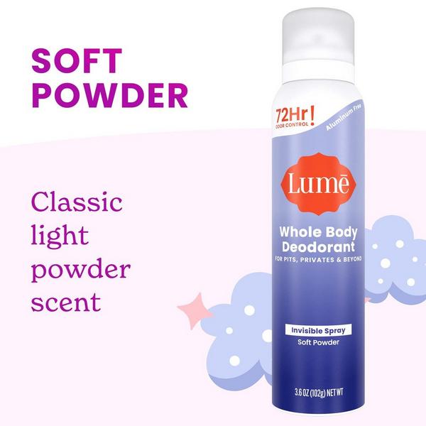 Lume Whole Body Deodorant Invisible Spray #2