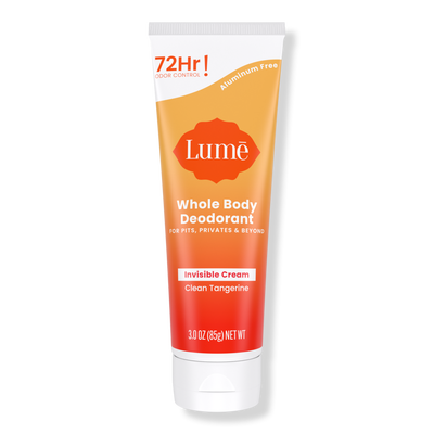 Lume Whole Body Deodorant Invisible Cream Tube