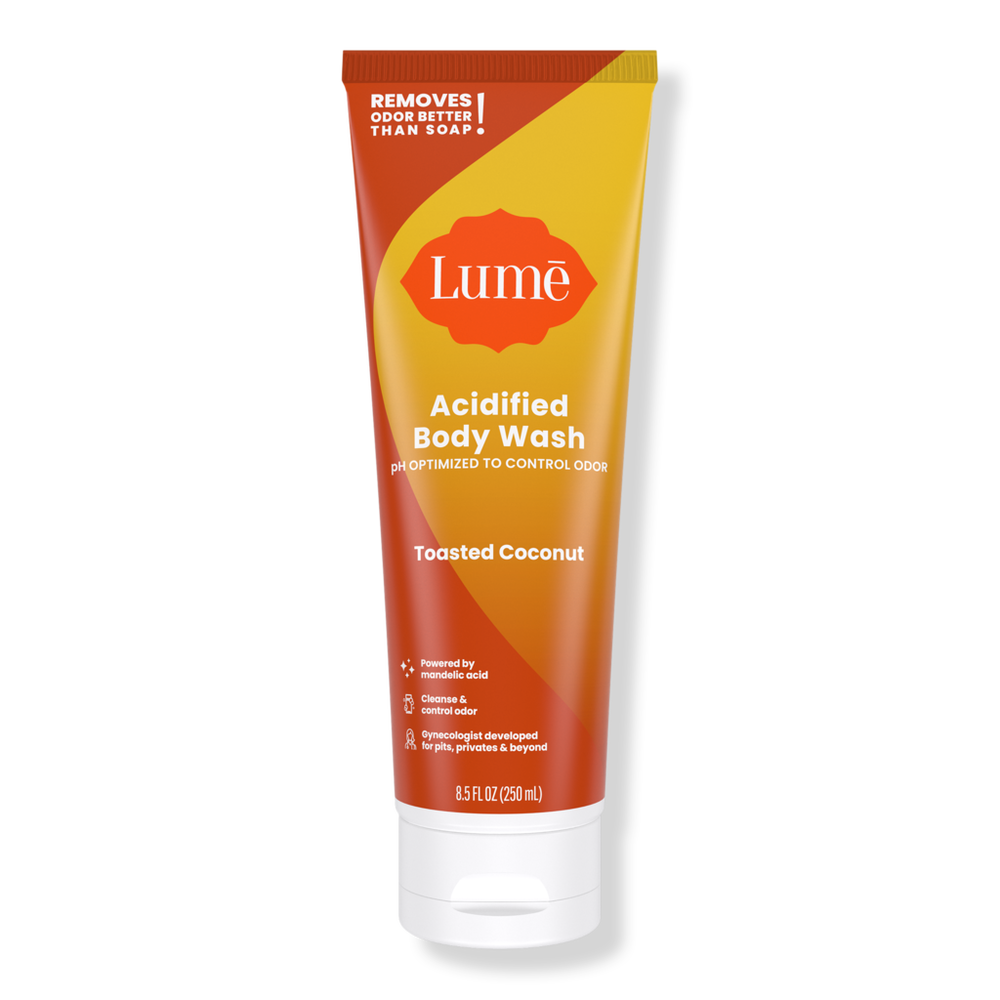Lume Acidified Body Wash - Toasted Coconut