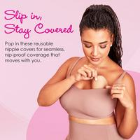 Hollywood Fashion Secrets Non-Adhesive Silicone Inserts, Nipple Concealers #4