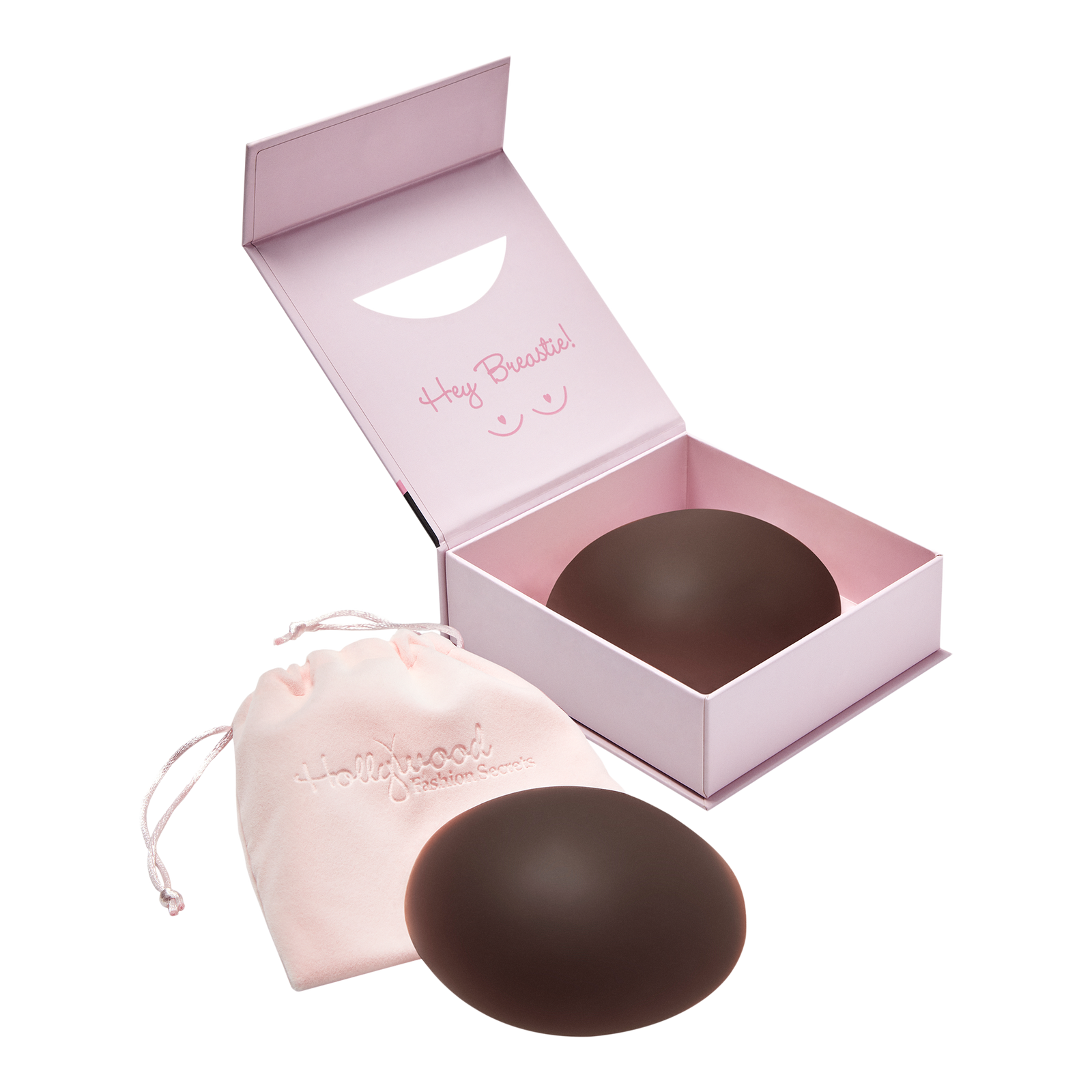Non-Adhesive Silicone Inserts, Nipple Concealers - Deep
