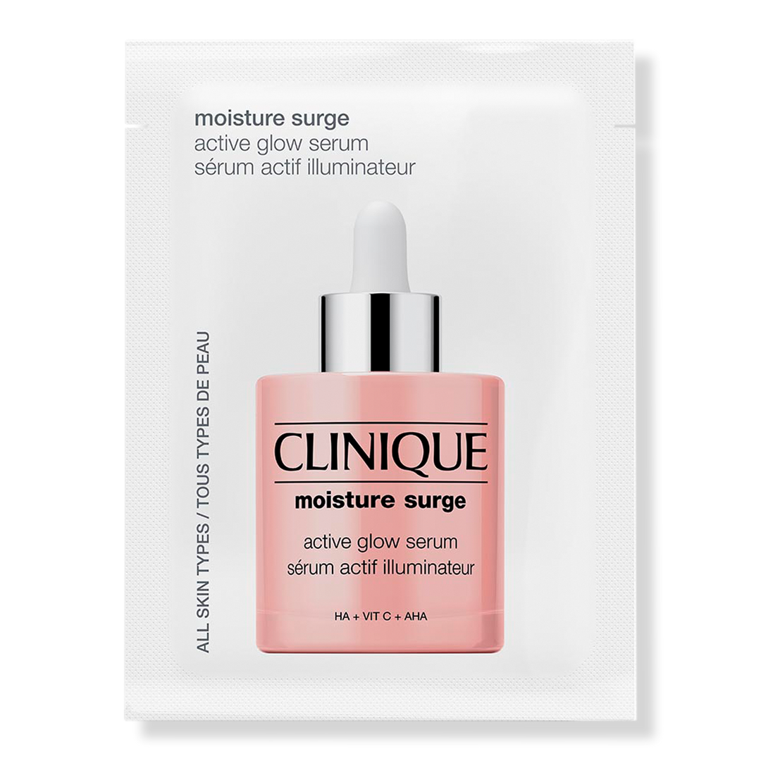 Clinique Free Moisture Surge Active Glow Serum sample with brand purchase #1