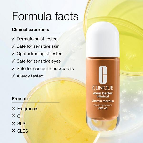 Base Even Better Clinical con Vitamina SPF 45 de Amplio Espectro 7