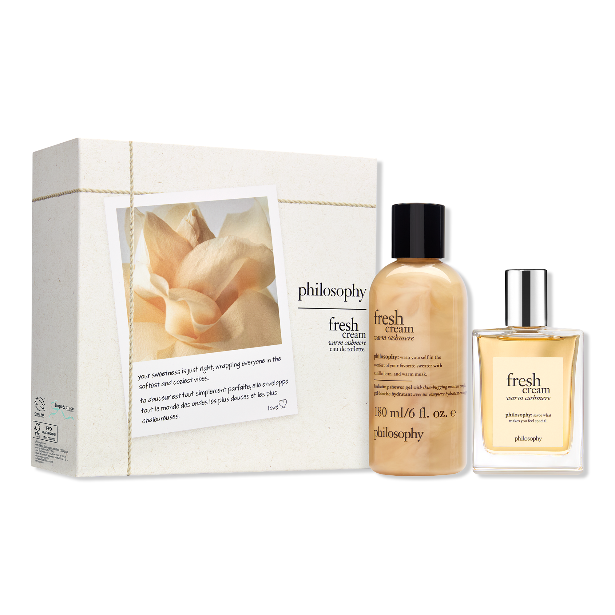 Philosophy Fresh Cream Warm Cashmere 2 Piece Gift Set #1