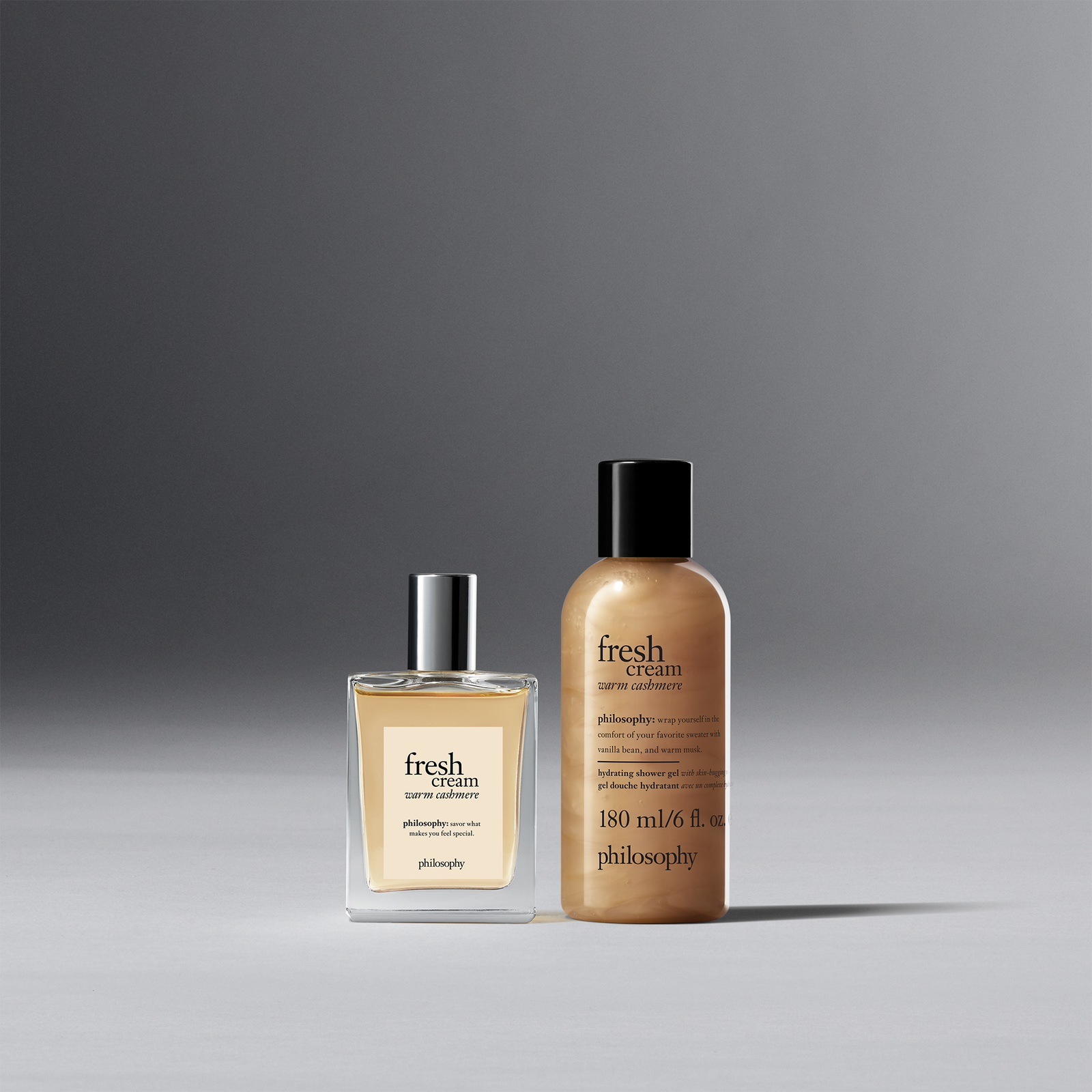 Fresh Cream Warm Cashmere 2 Piece Gift Set