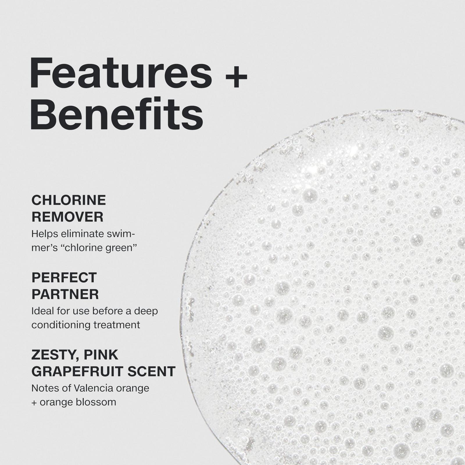Shampoo Three Chlorine Removing Cleanser