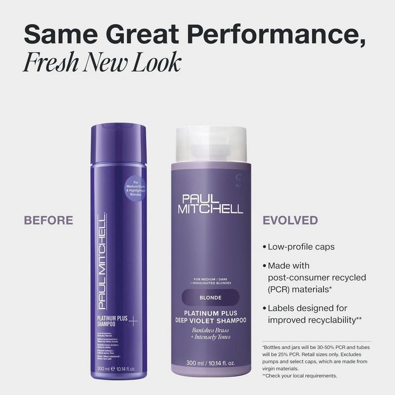 Paul Mitchell Platinum Plus Deep Violet Shampoo #2