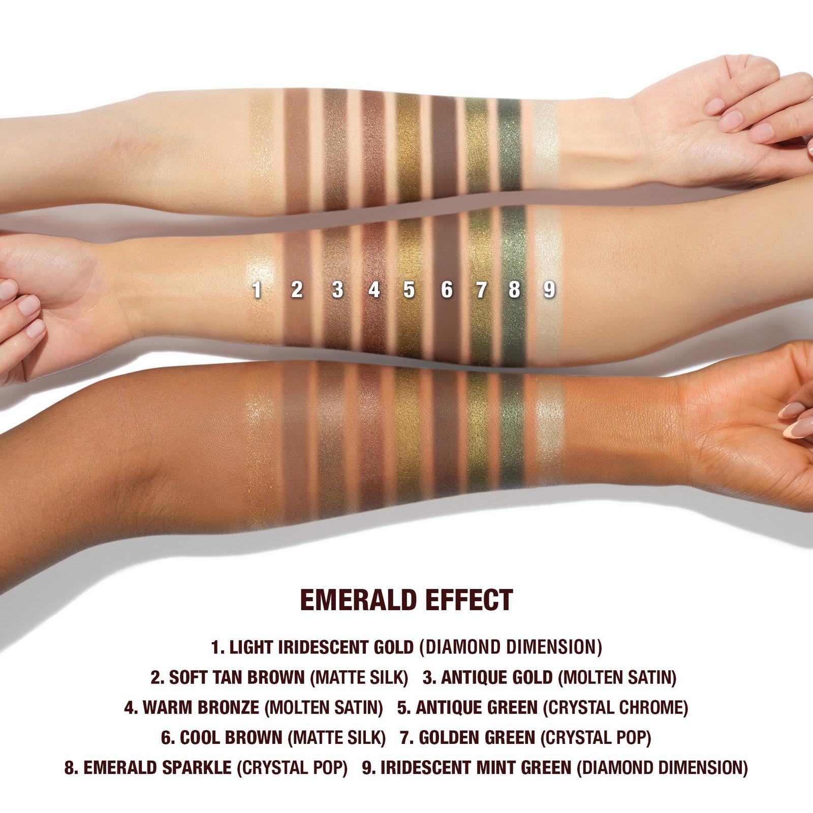 Charlotte Tilbury - Emerald Effect Charlotte's Palette of Charlotte Tilbury - Emerald Effect Charlotte's Palette of
