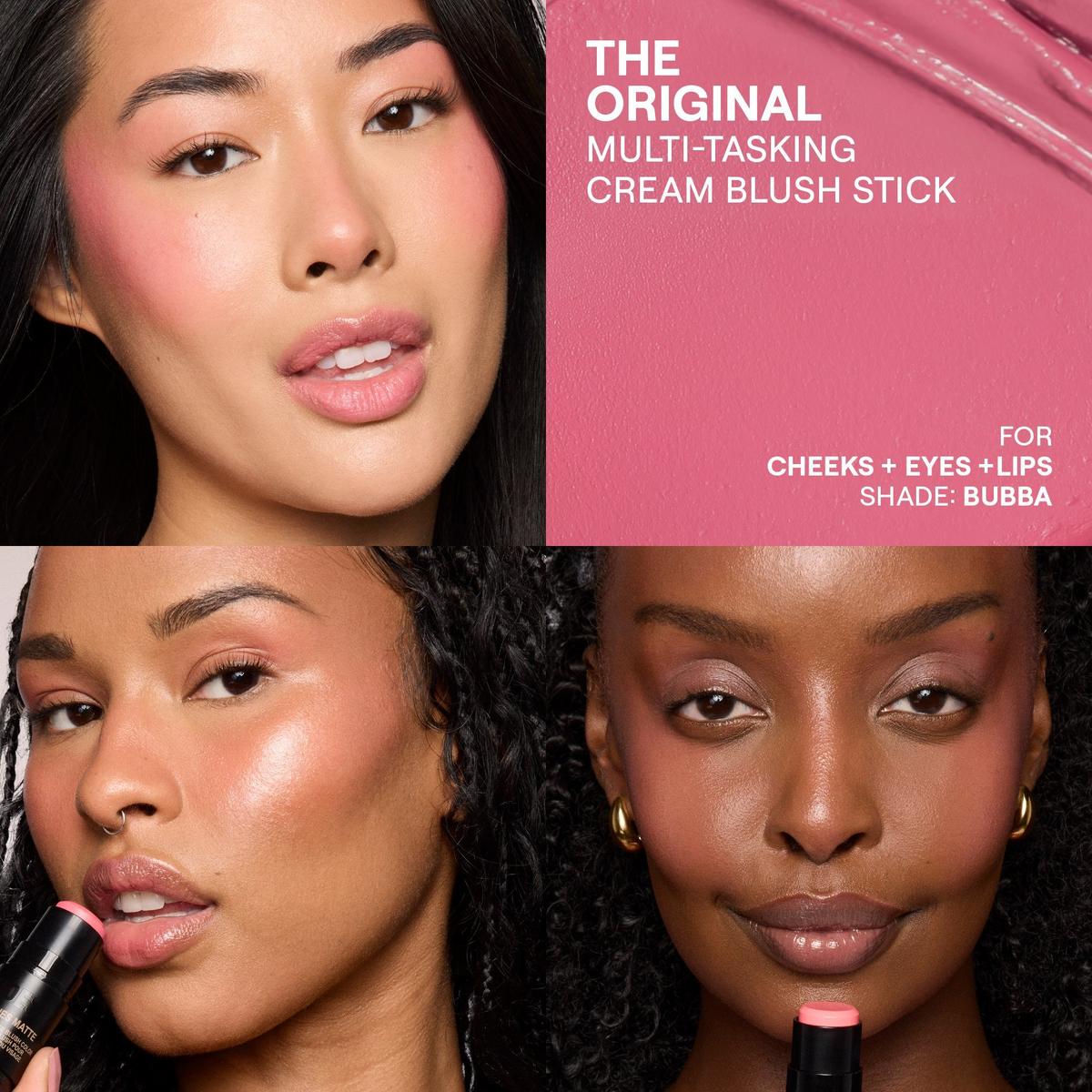 NUDIES MATTE All Over Face Blush Color - Bubba