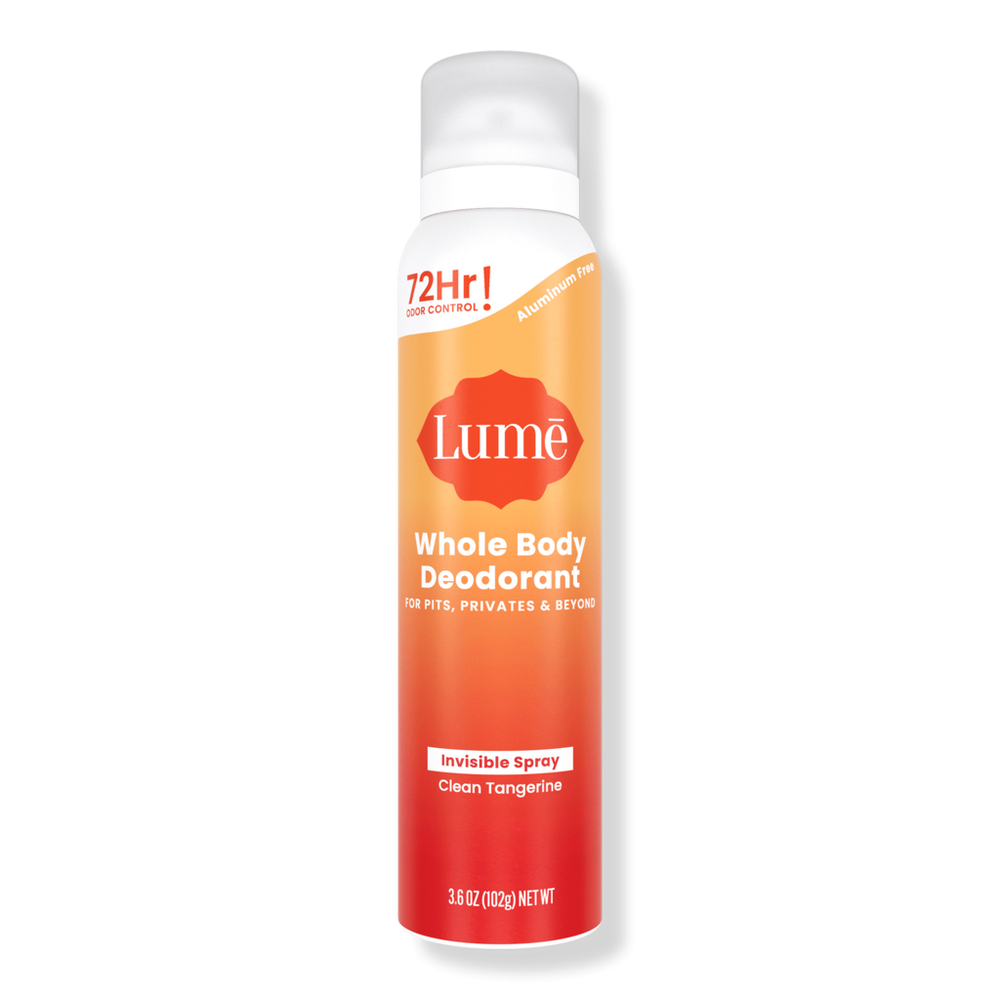 Lume Whole Body Deodorant Invisible Spray - Clean Tangerine