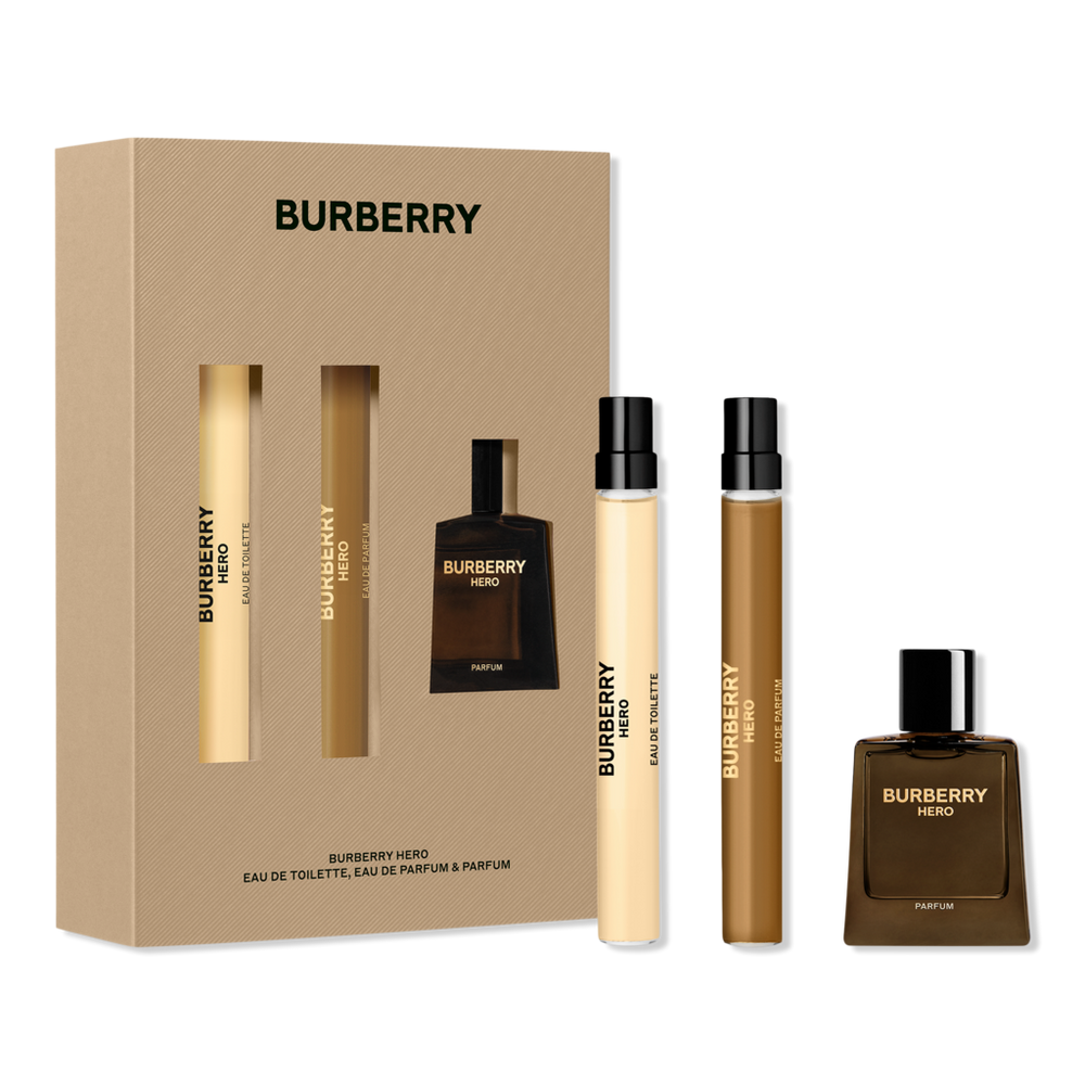 Burberry Hero 3-Piece Travel Sprays + Mini Gift Set