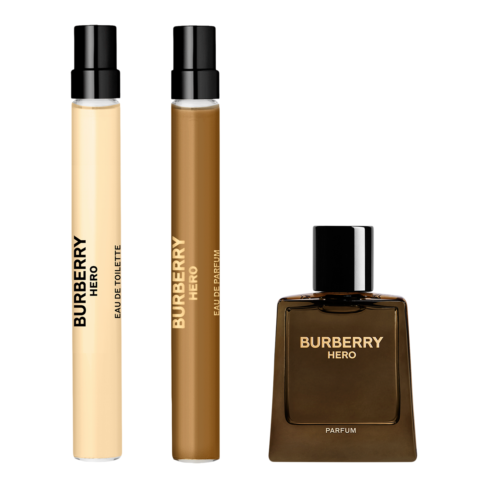 Hero 3-Piece Travel Sprays + Mini Gift Set