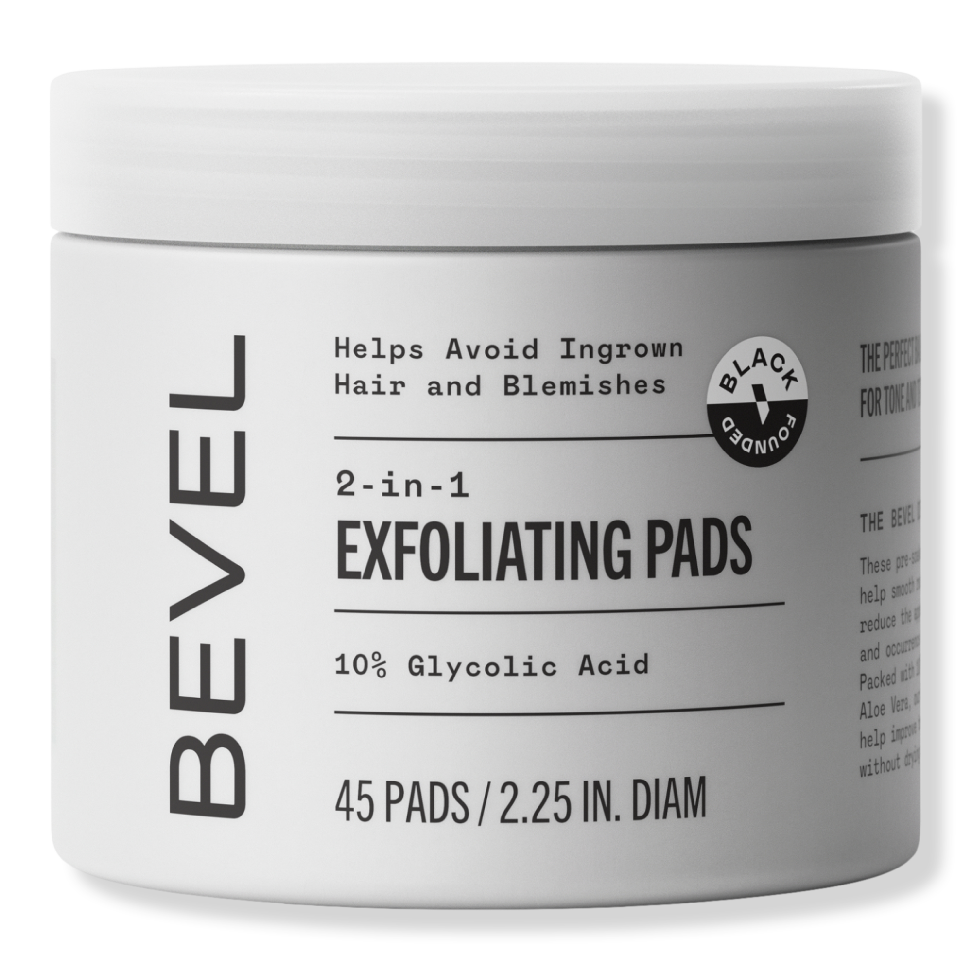 BEVEL Exfoliating Toner Pads #1