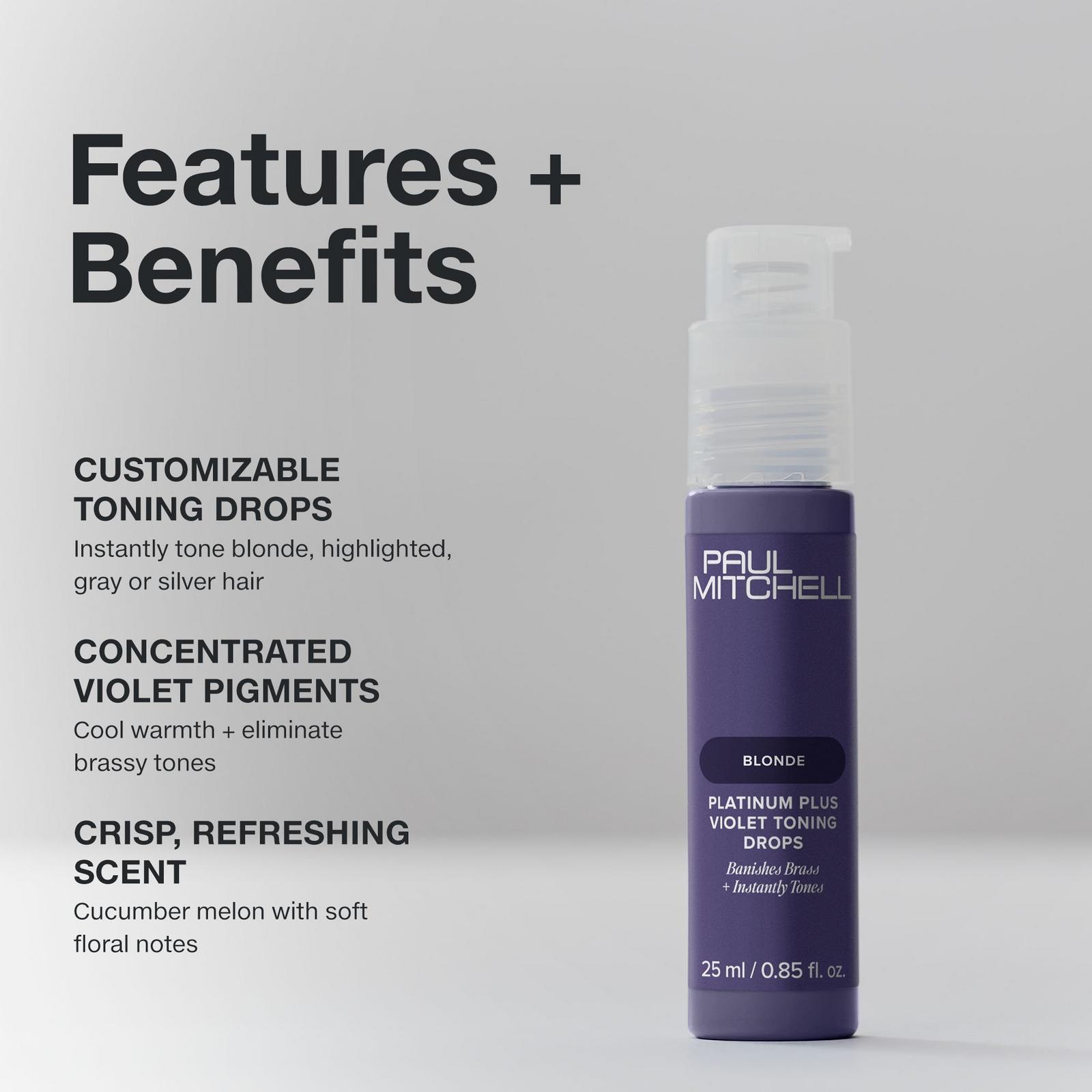 Platinum Plus Violet Toning Drops