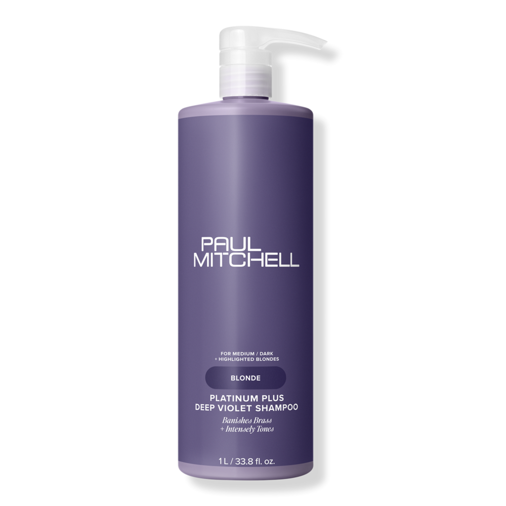 Paul Mitchell Platinum Plus Deep Violet Shampoo - 33.8 oz