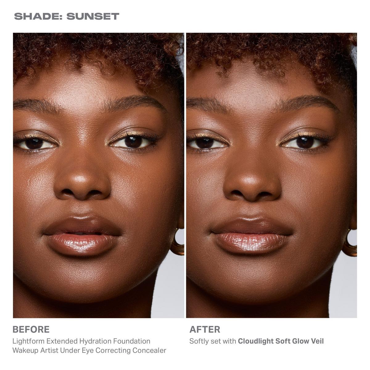 Cloudlight Soft Glow Veil - Sunset