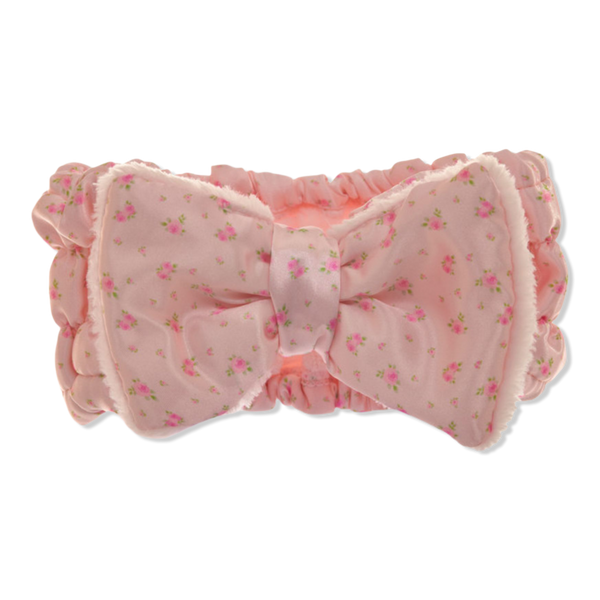 The Vintage Cosmetic Company Ditsy Rose Printed Spa Makeup Headband #1