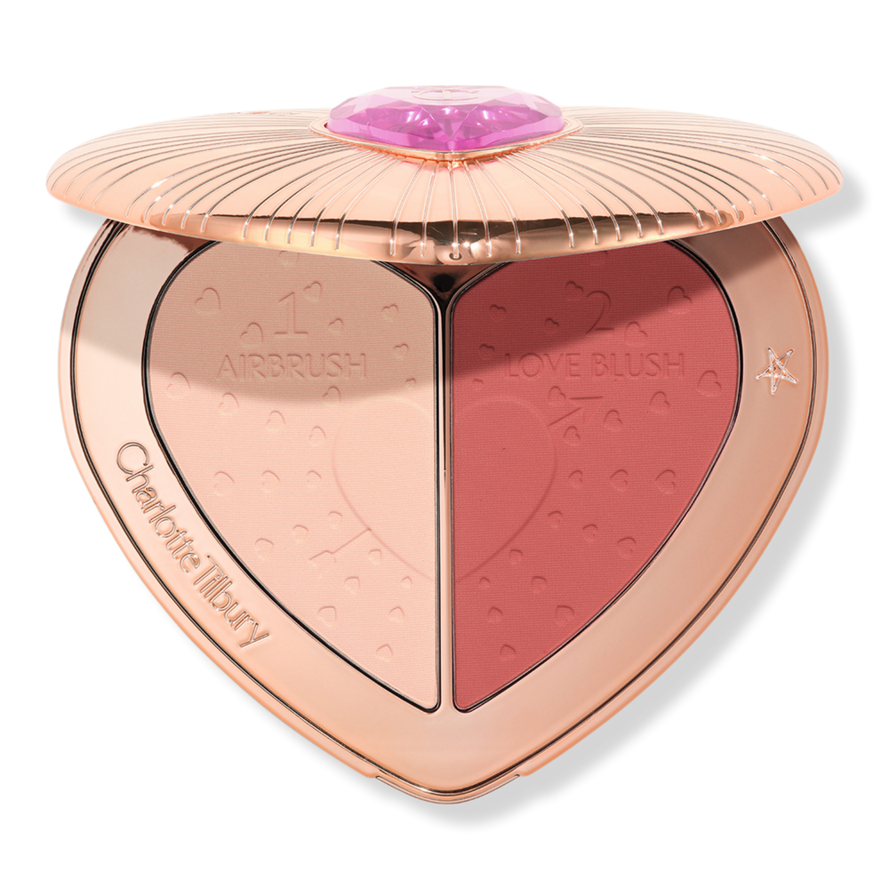 Pillow Talk Beauty Soulmates Brighten & Blush Powder Palette - Pillow Talk Flawless Peach