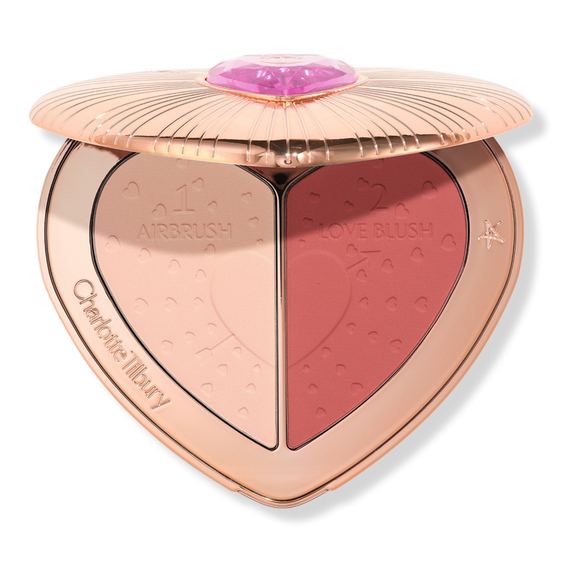 Charlotte Tilbury Pillow Talk Beauty Soulmates Brighten & Blush Powder Palette #1