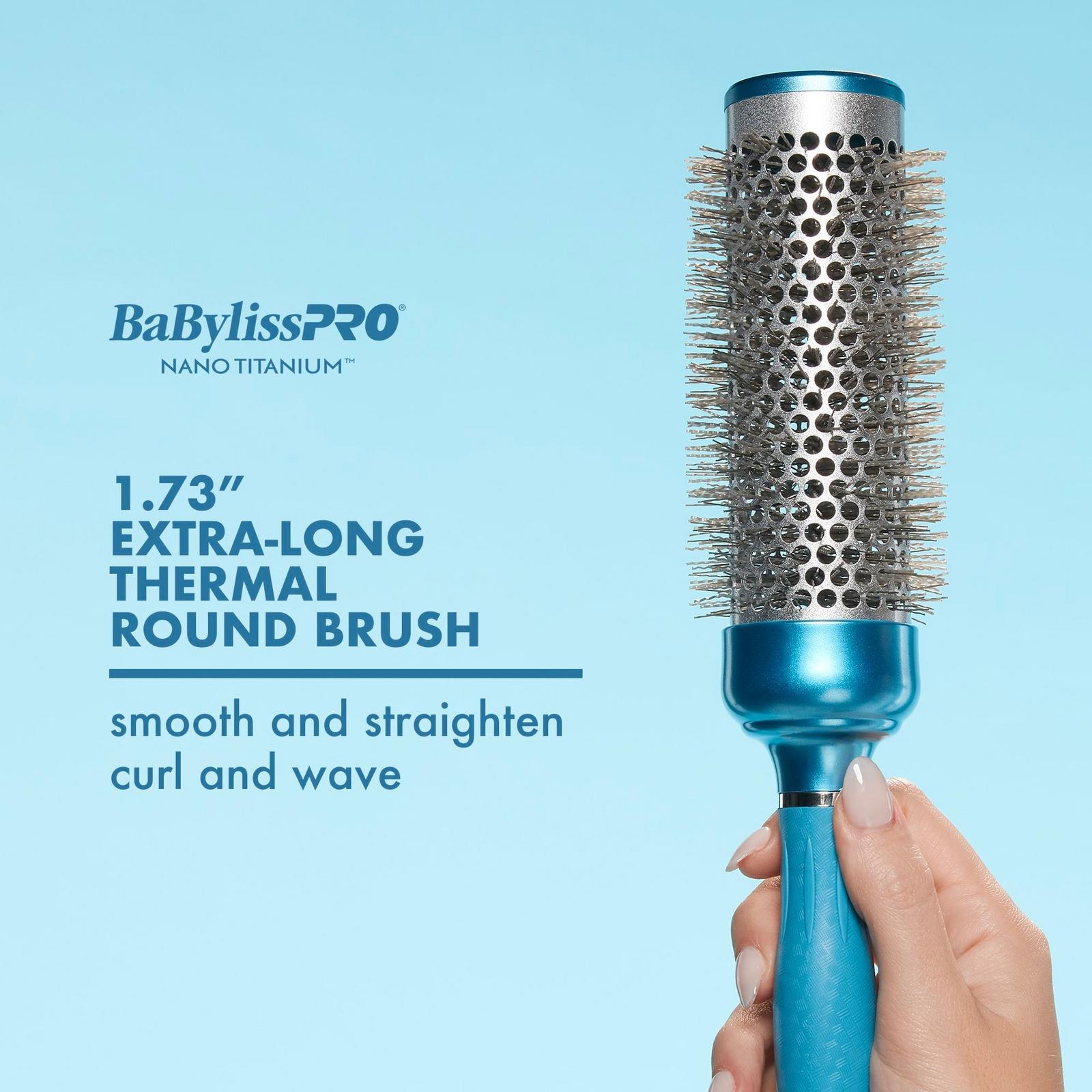 Nano Titanium Extra-Long Thermal Round Brush - 1.73"
