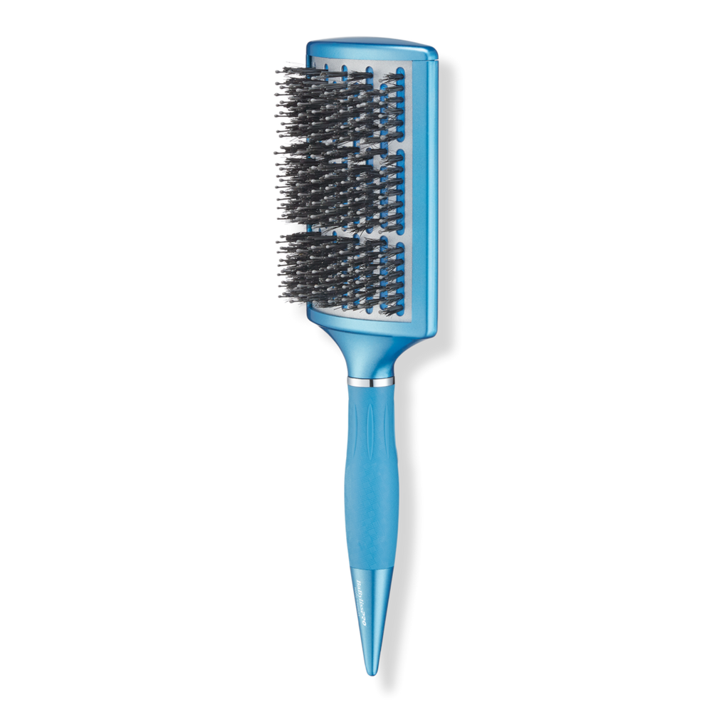 Babylisspro Nano Titanium Curved Boar & Nylon Paddle Brush
