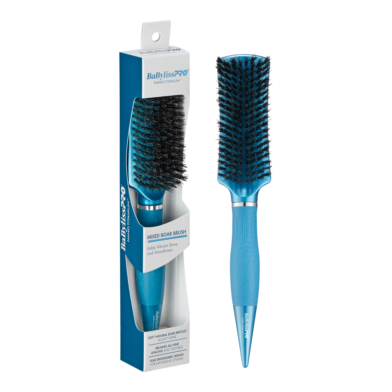 Nano Titanium Mixed Boar Bristle Brush