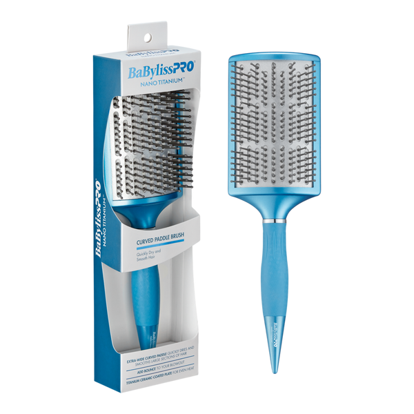 BaBylissPRO Nano Titanium Curved Paddle Brush #2