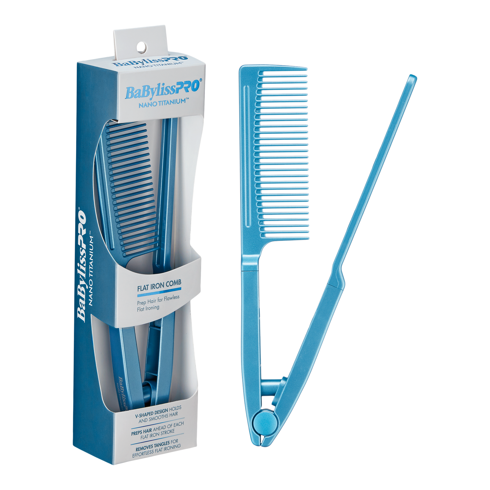 BABYLISS PRO Beard 2-in-1 Folding Comb
