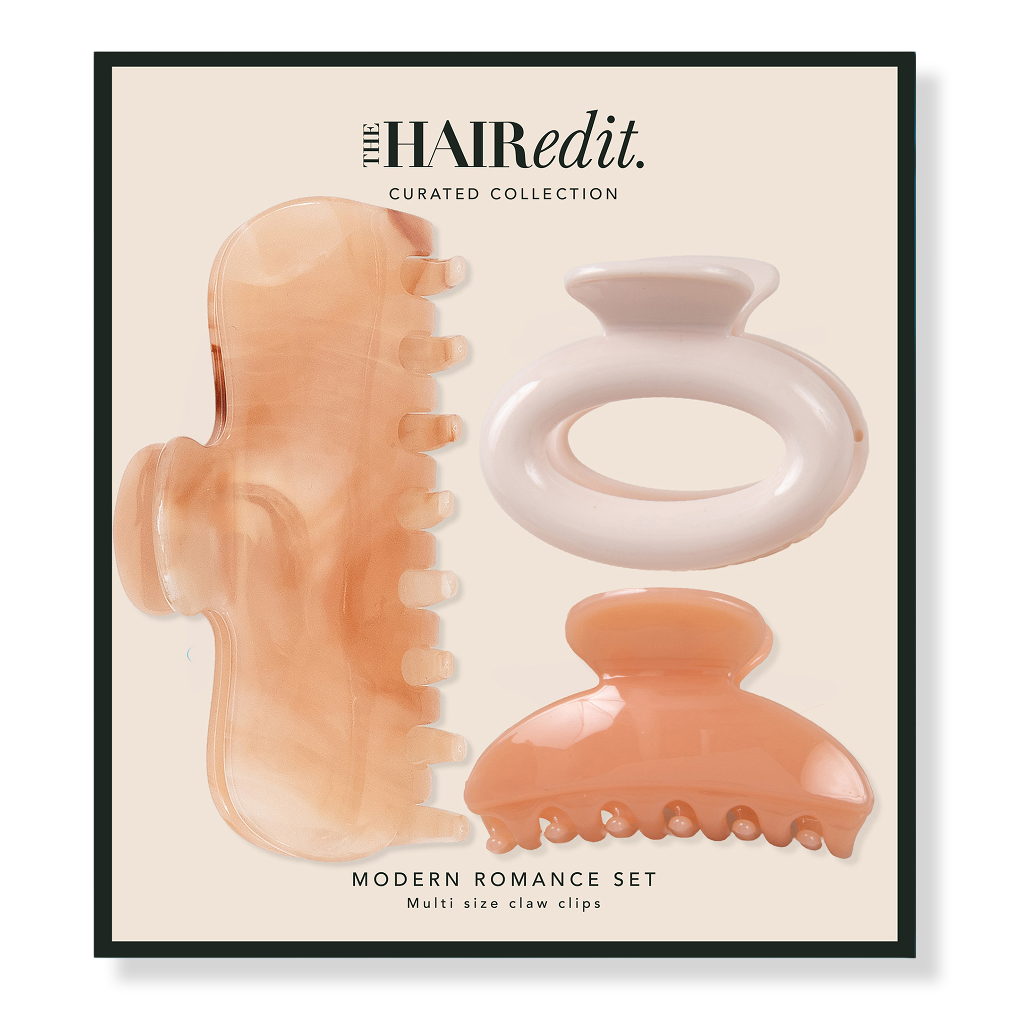 The Hair Edit Modern Romance Claw Clips Set #1