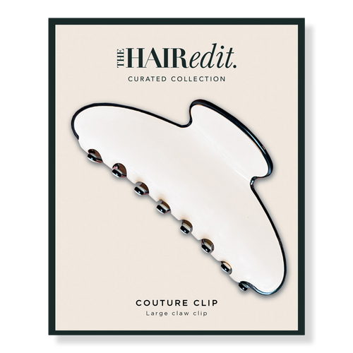 The Hair Edit - Ivory/Black Couture Chic Claw Clip | Ulta Beauty