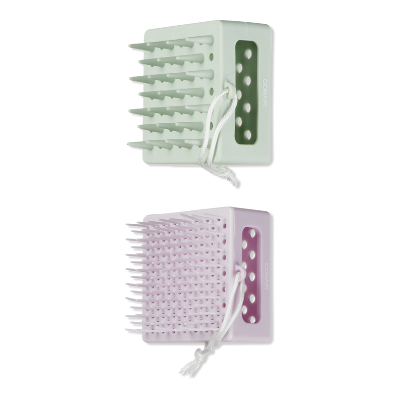 conair vibrating scalp massager Basik Edition by Conair Scalp Massager and Detangler Set