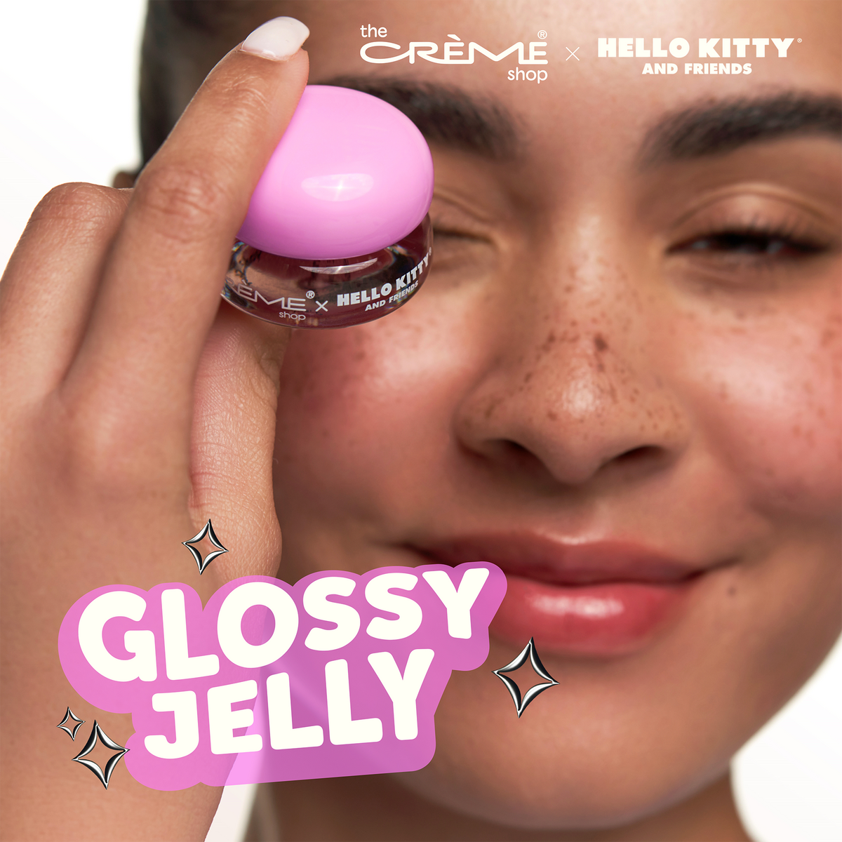 Sanrio Gloss Jelly Lip Glaze - Apricot