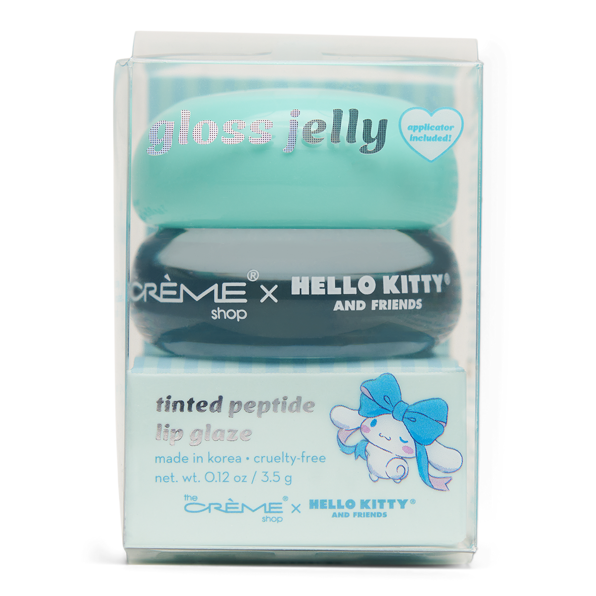 Sanrio Gloss Jelly Lip Glaze - Crystal Blue