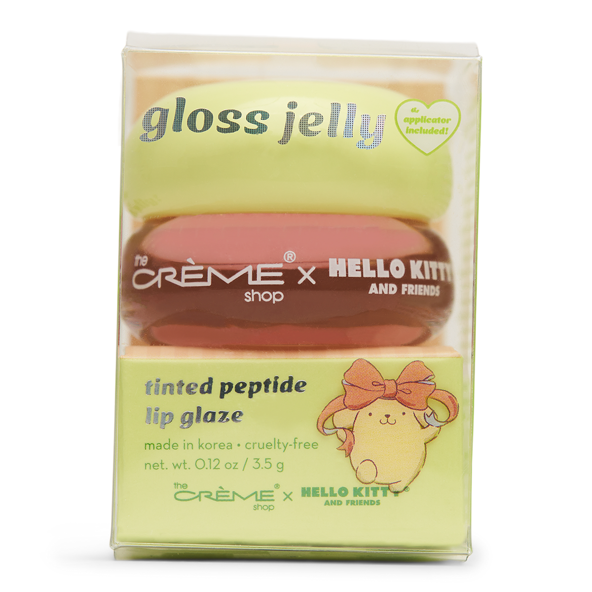 Sanrio Gloss Jelly Lip Glaze - Pink Crush