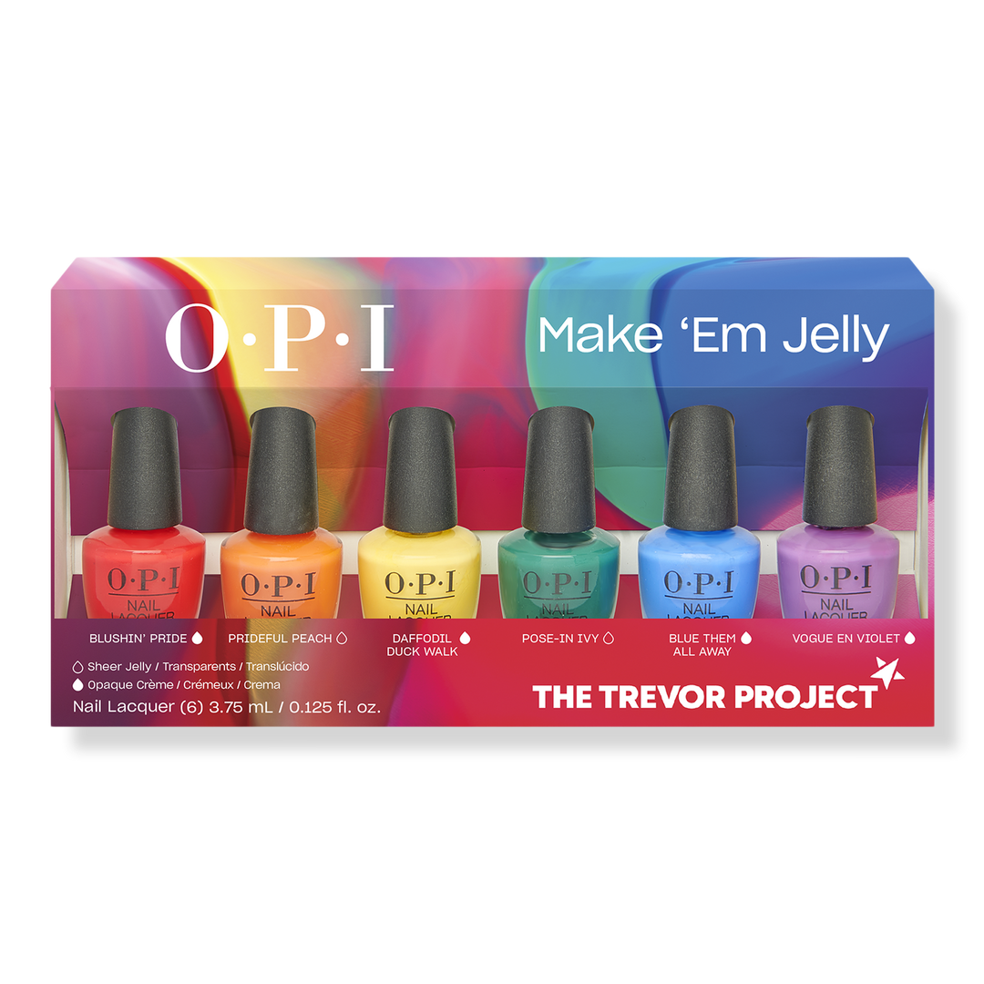OPI Make 'Em Jelly Nail Lacquer 6 Piece Mini-Pack #1