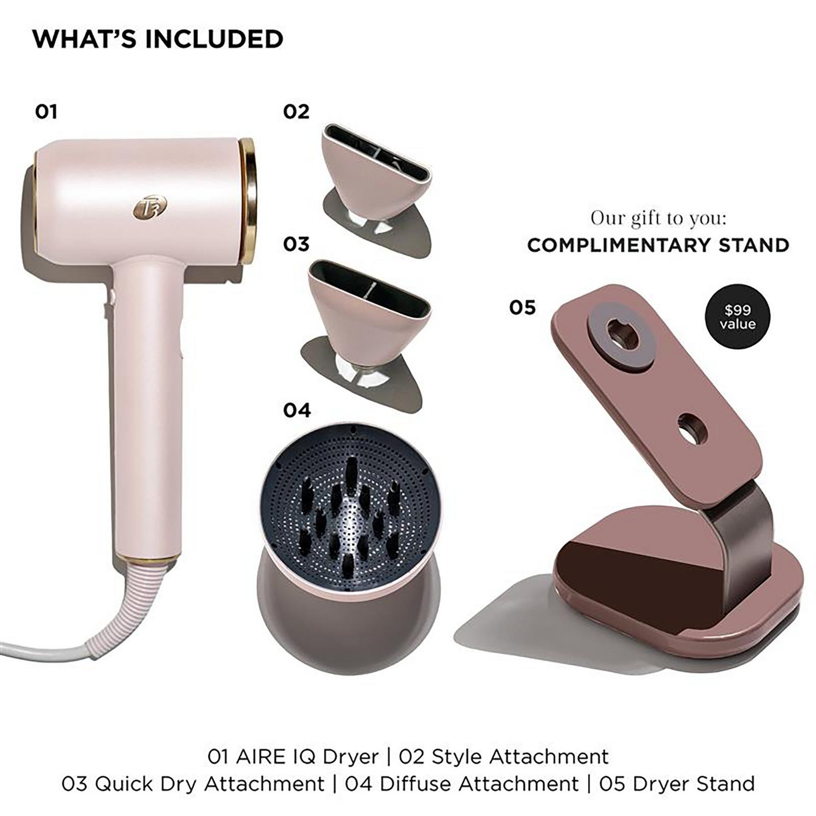Aire IQ Intelligent Hair Dryer - Satin Blush
