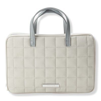 Tartan + Twine Gray Pretty Puffers Weekender