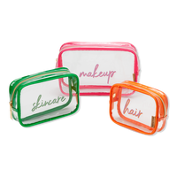 Clearly Cool 3 Piece Organizer Set
