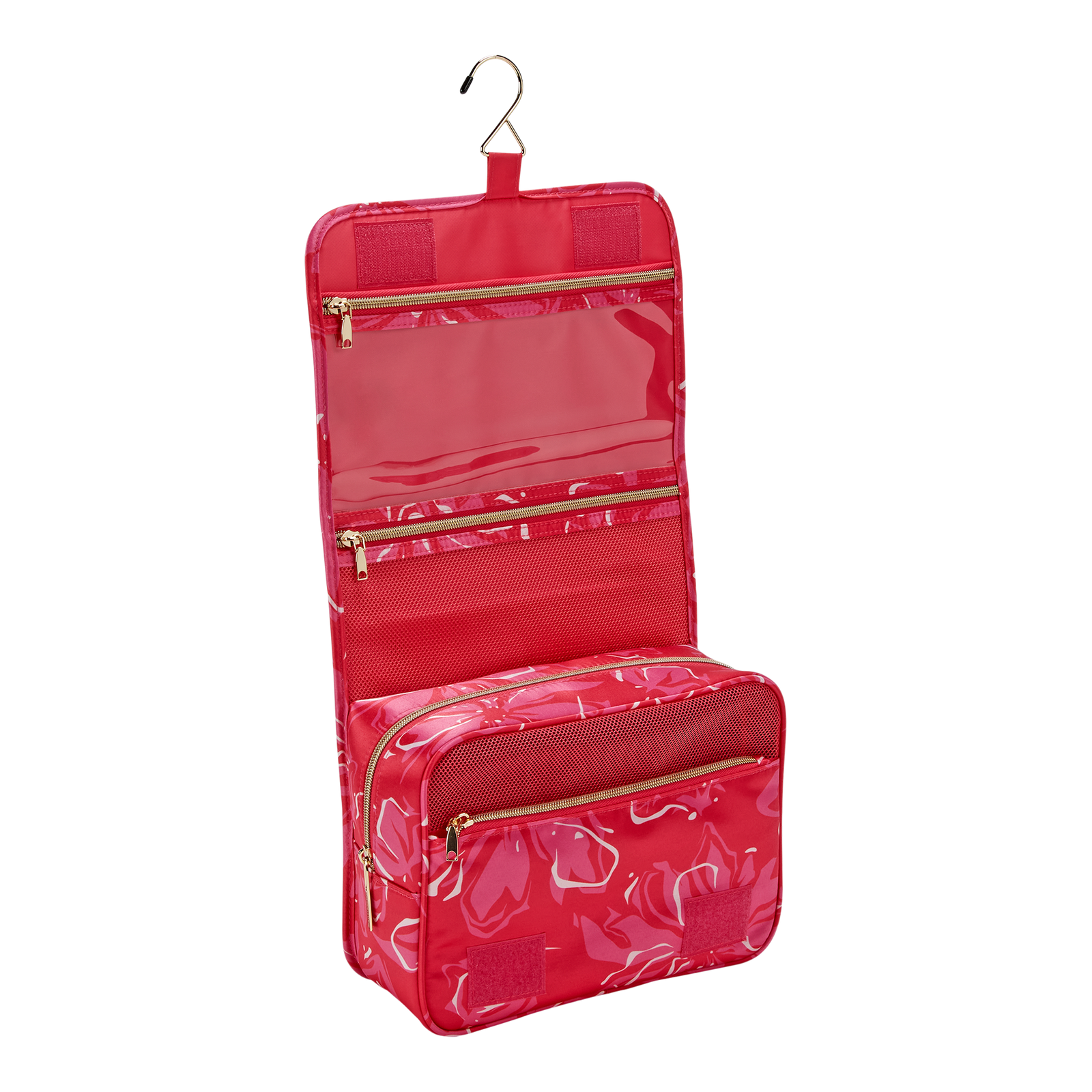 Pink Floral Hanging Organizer