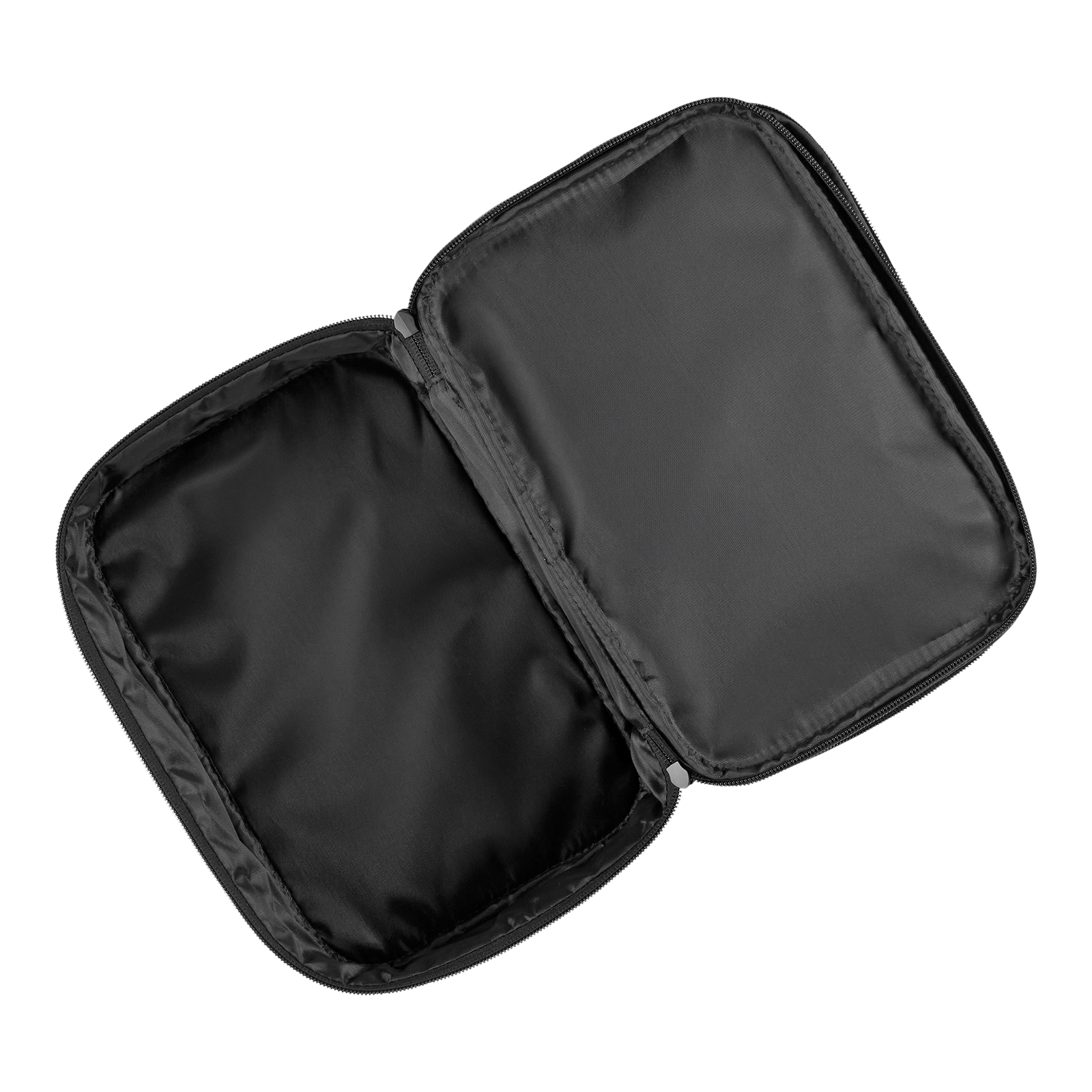 Black Line Art Train Case with Mirror